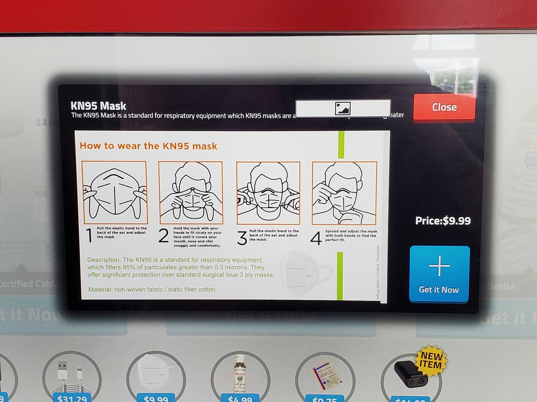 metro-north ppe vending machine