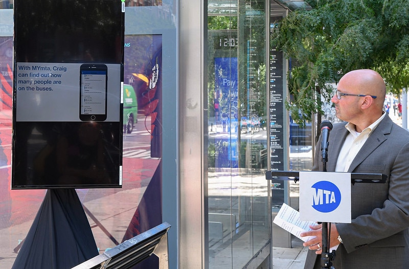 MTA Announces New Real-Time Bus Ridership Tracker on Web and App