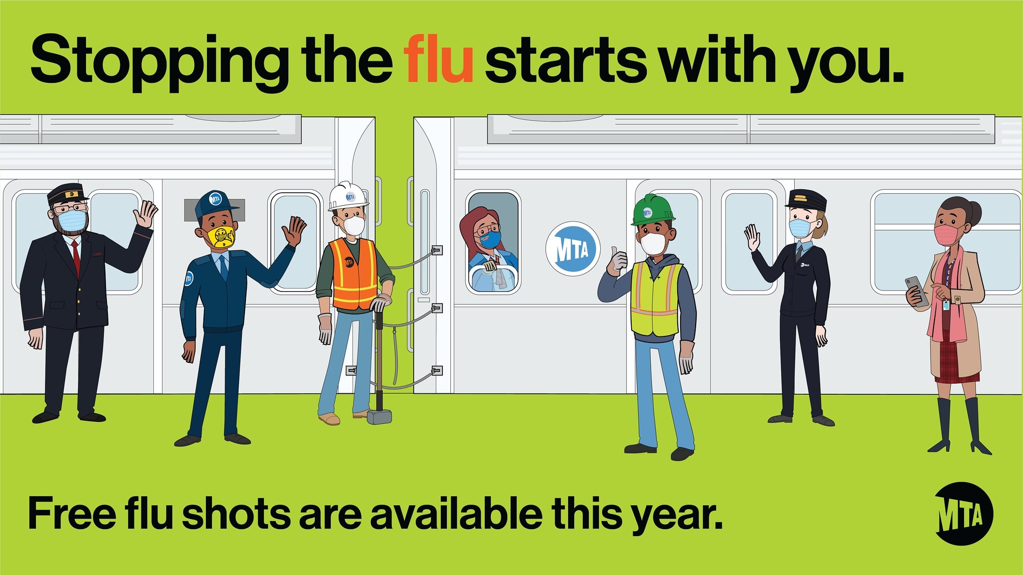MTA Flu Shot Campaign