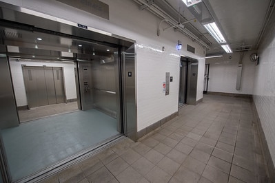 new elevators at the 191 street station on the one line