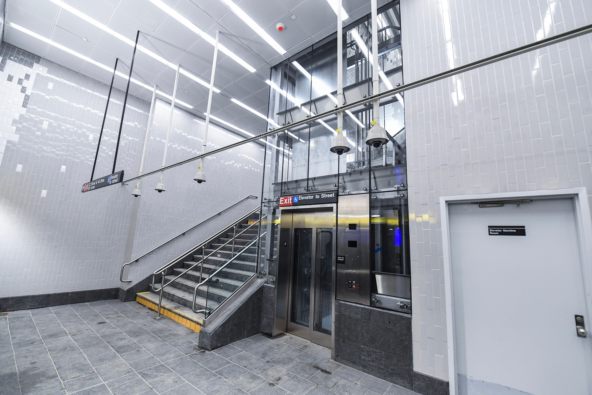 accessibility improvements at the court square station