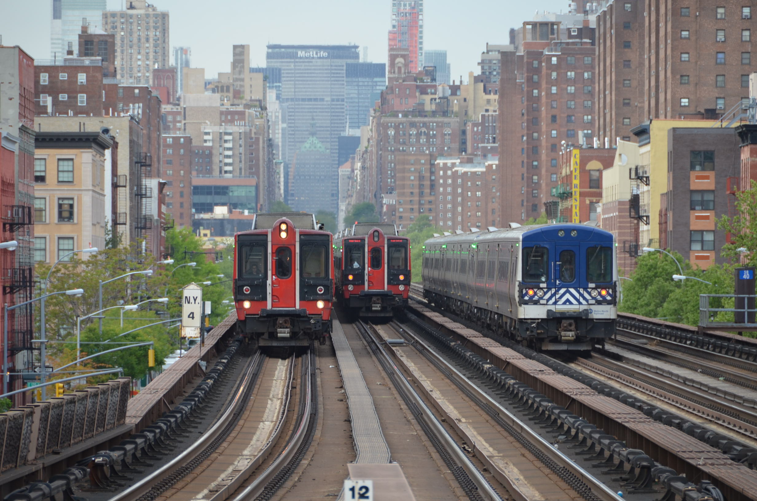 Hudson, Harlem and New Haven Line Trains