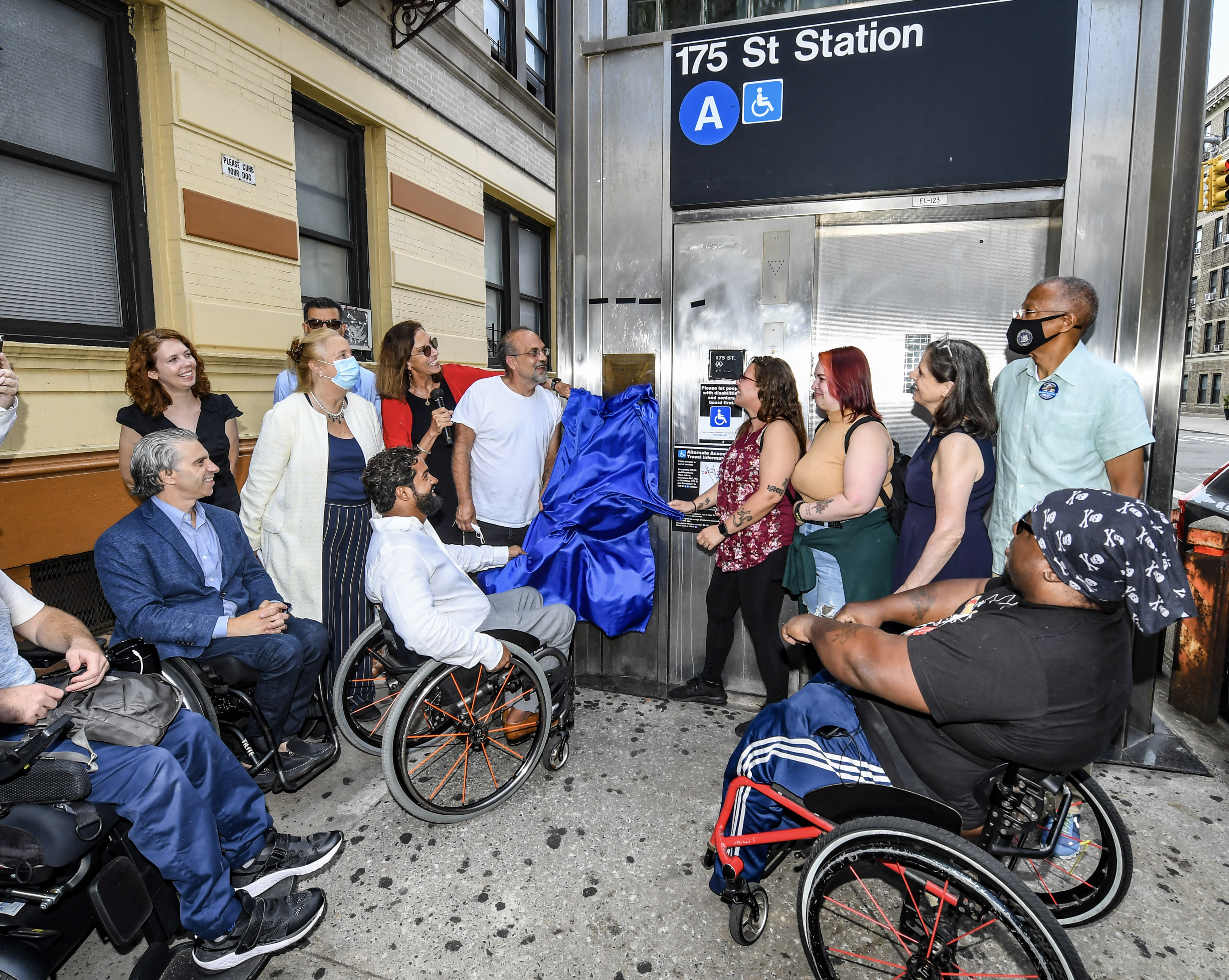 MTA Unveils Memorial in Honor of Transit Accessibility Advocate Edith Prentiss at 175 St Station