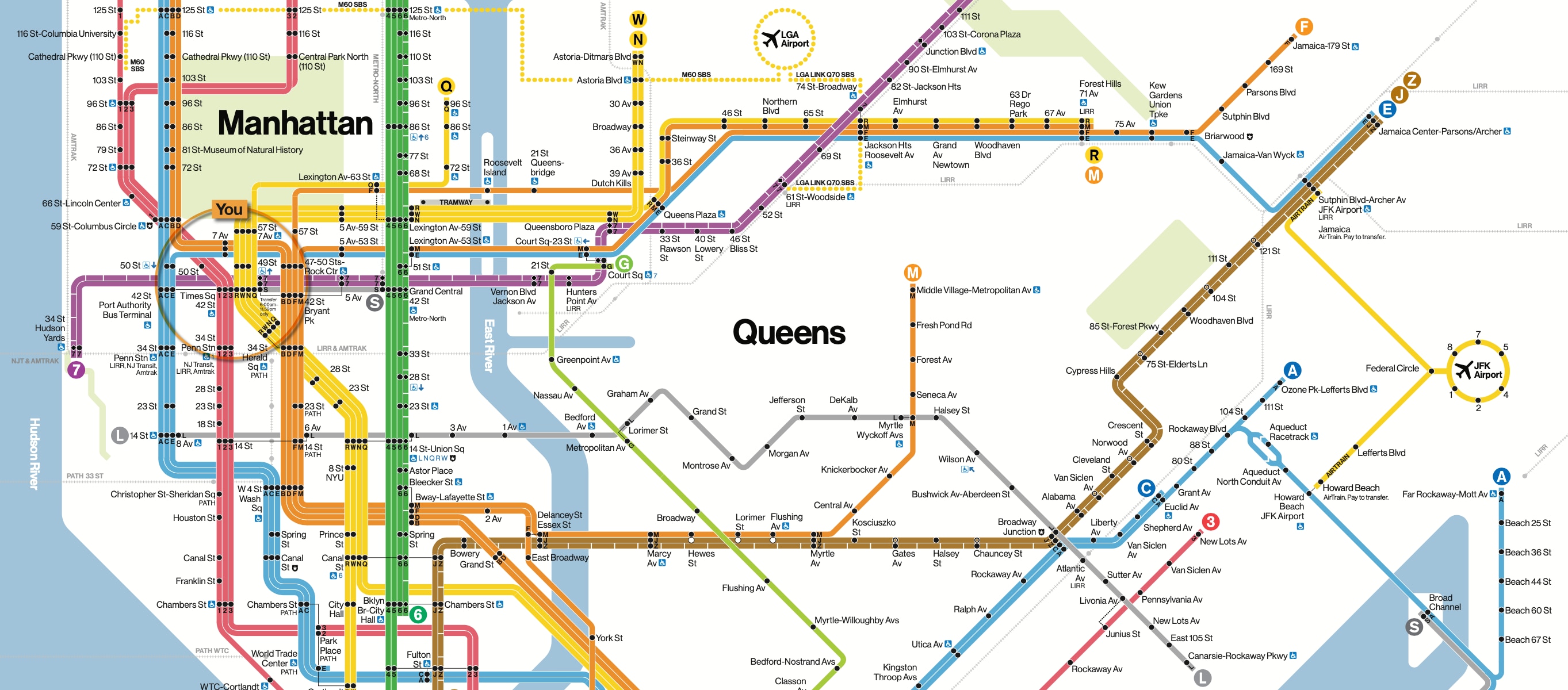 Arriba 59+ imagen new york metro schedule