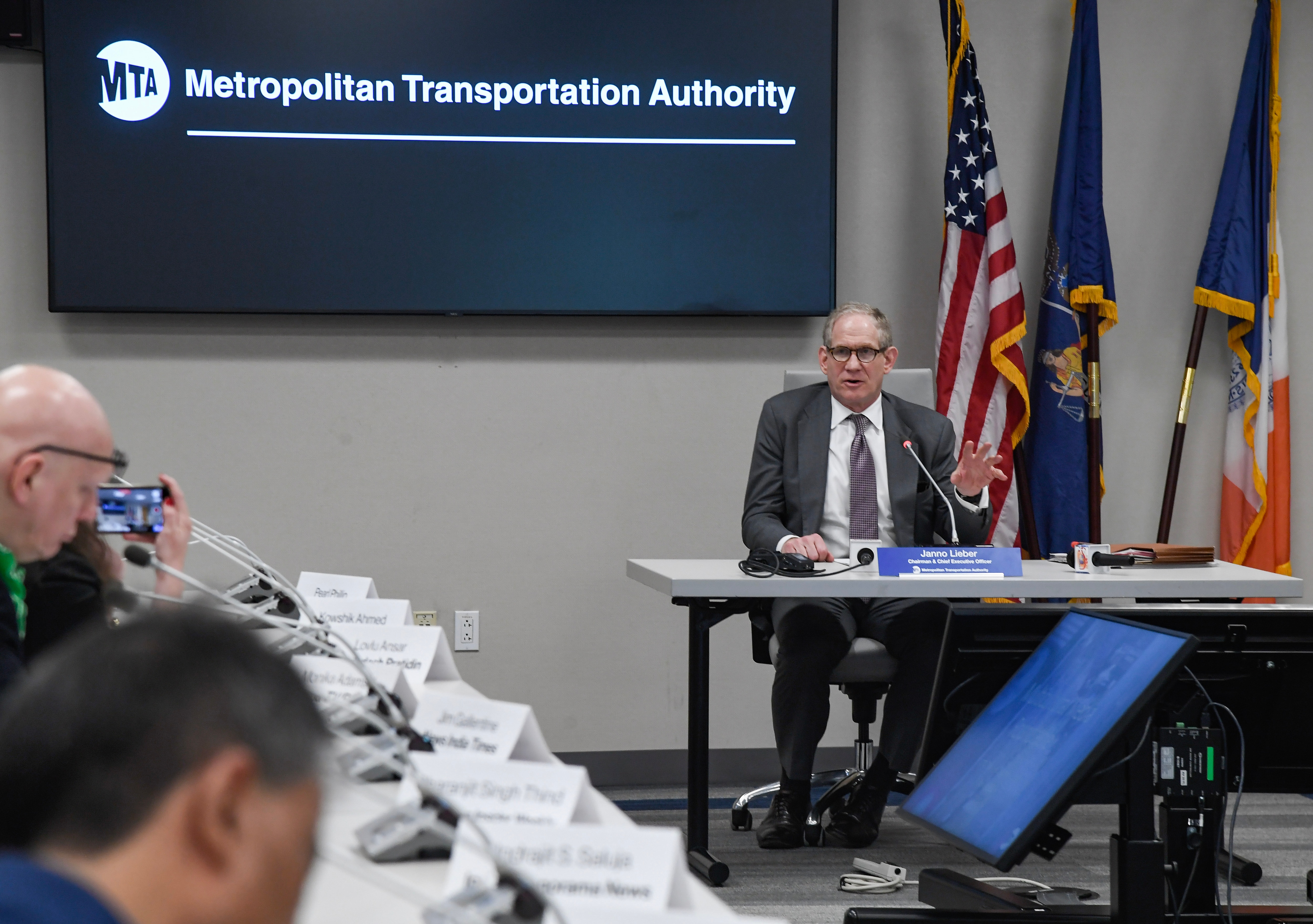 PHOTOS: MTA Chair and CEO Lieber Hosts Multicultural Media Roundtable