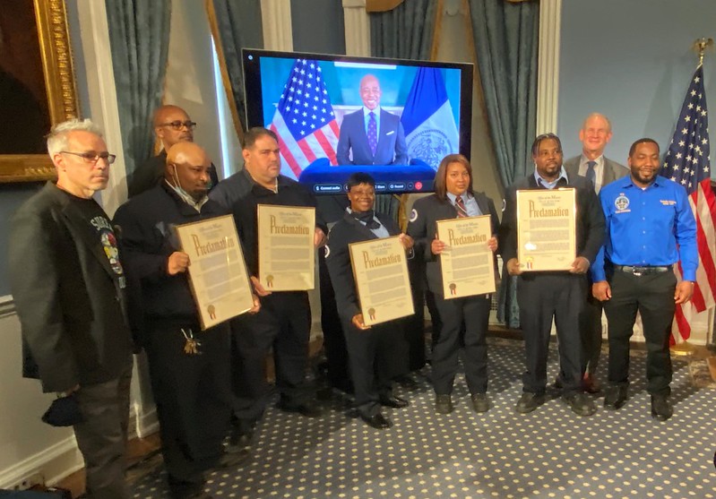MTA Heroes Honored Sunset Park