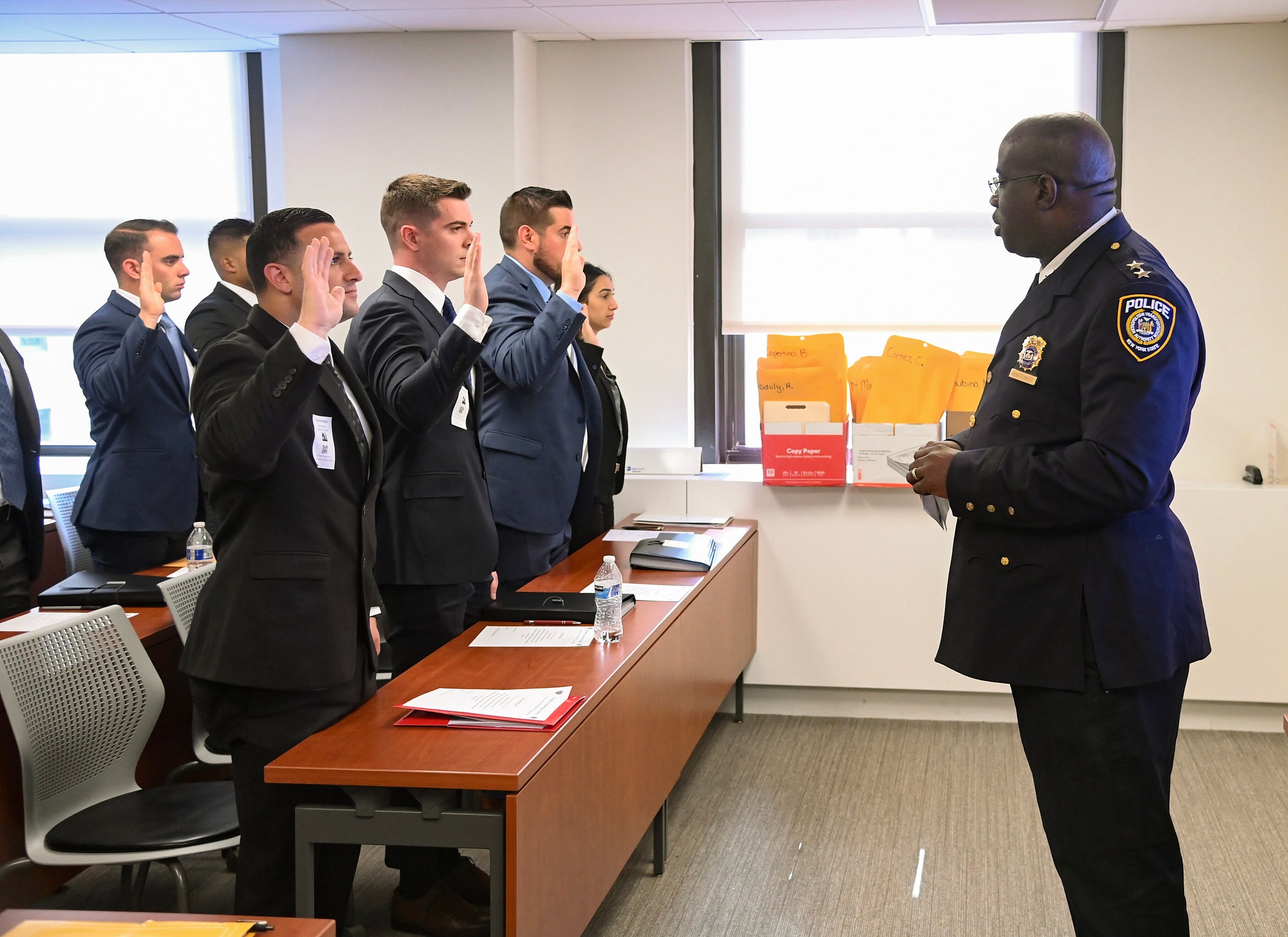 PHOTOS: MTA Police Department Welcomes 46 New Recruits