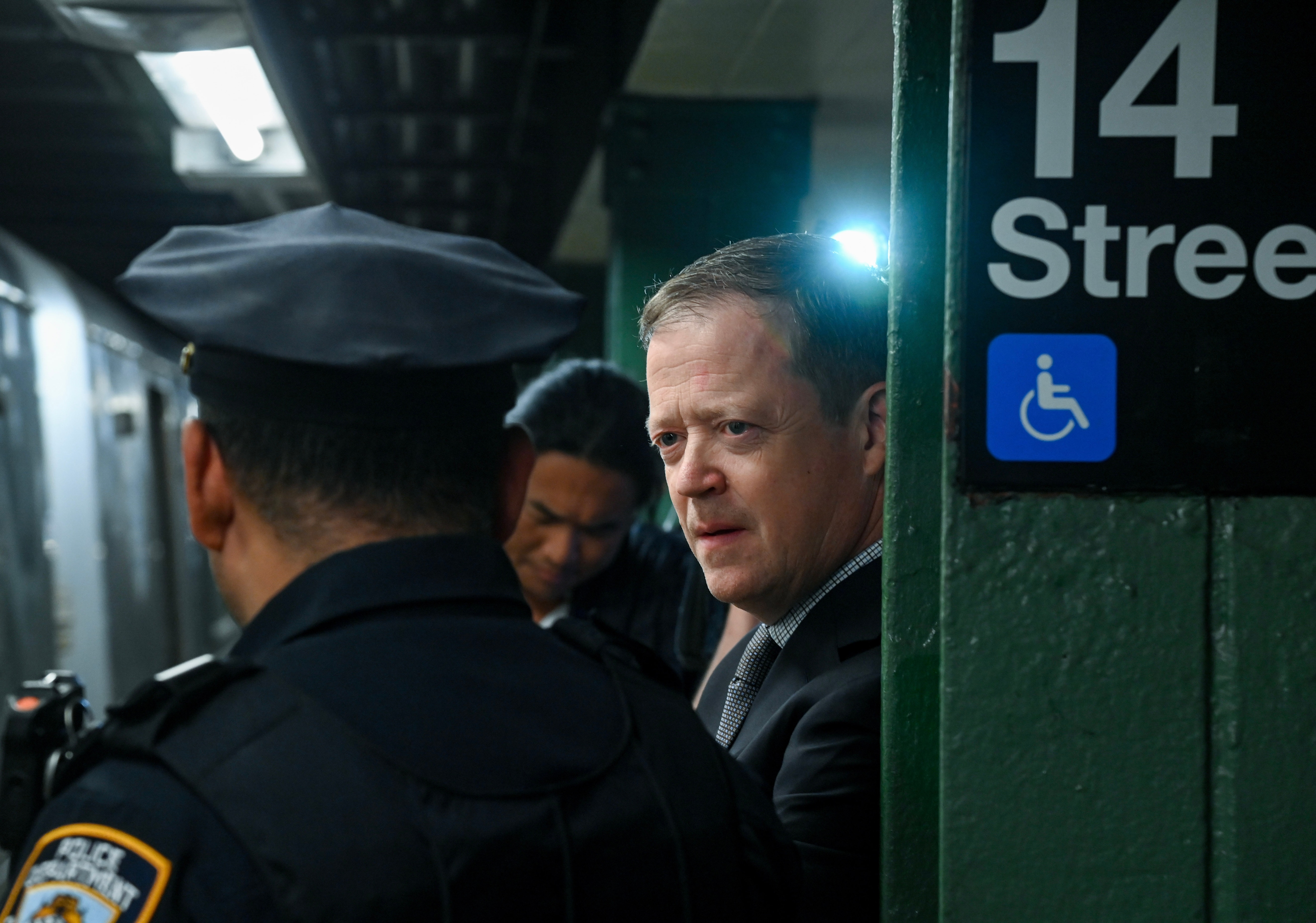 PHOTOS: NYC Transit Leadership Ride Subway to Ensure Public Safety Announcements are Being Made by Conductors on Trains