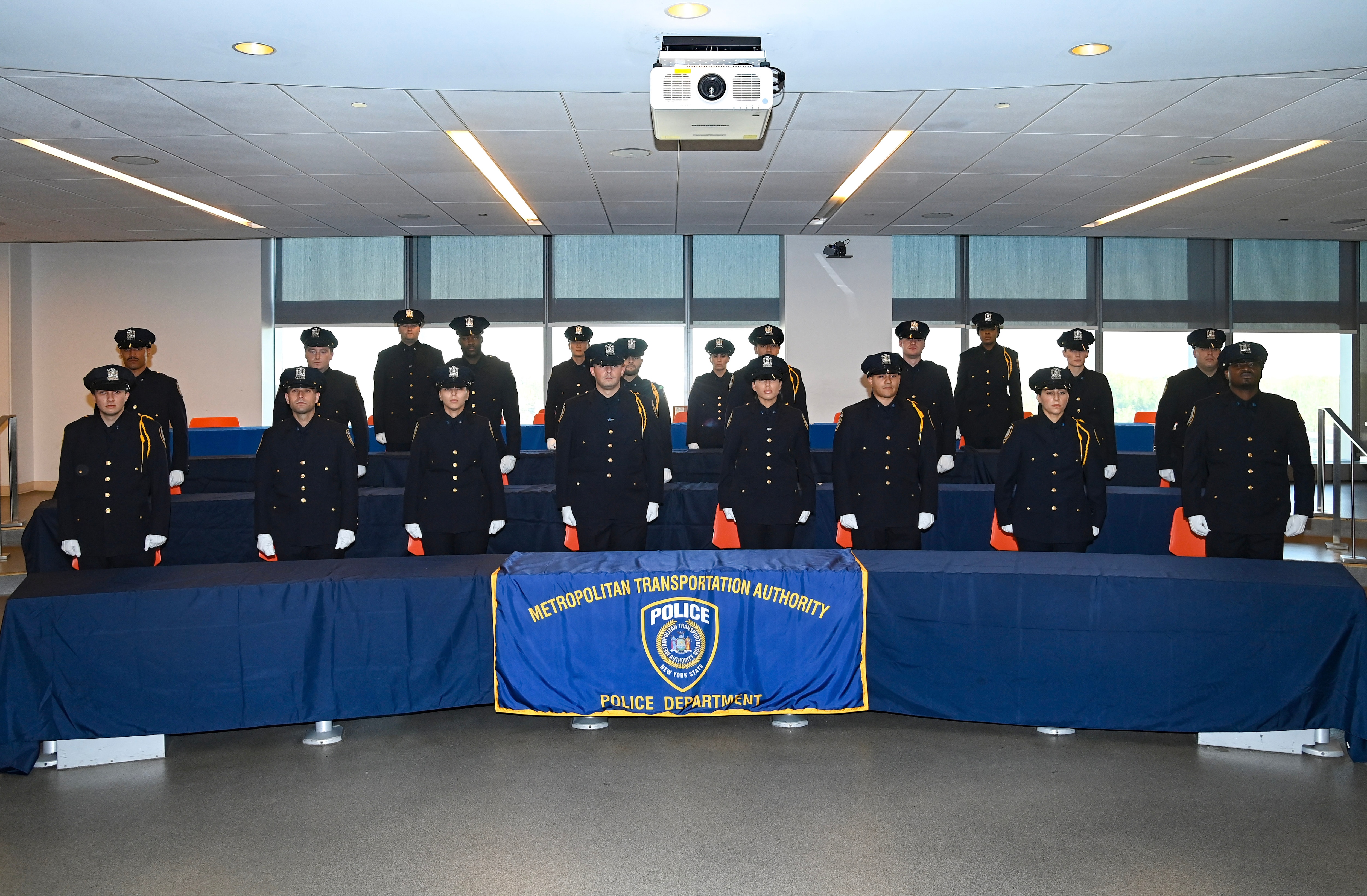 MTA Police Officers Graduate from the NYPD Academy