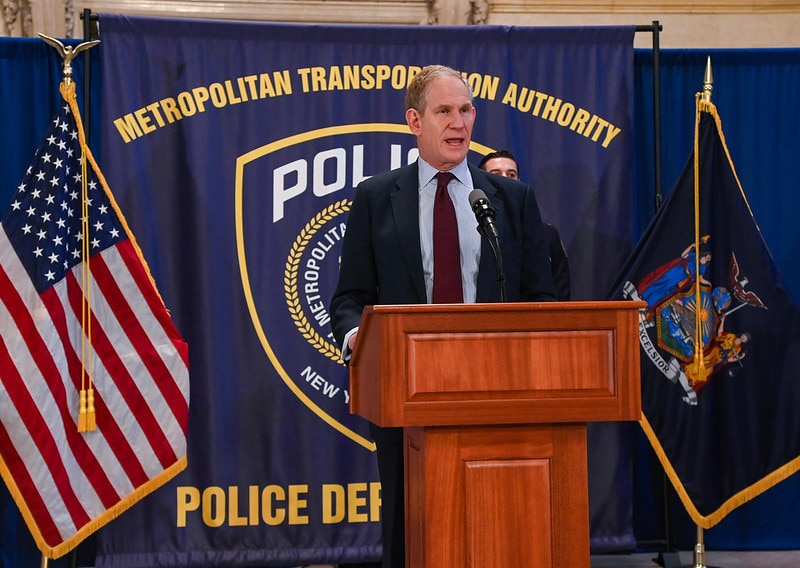 TRANSCRIPT: MTA Chair and CEO Lieber Delivers Remarks at MTAPD Promotion Ceremony