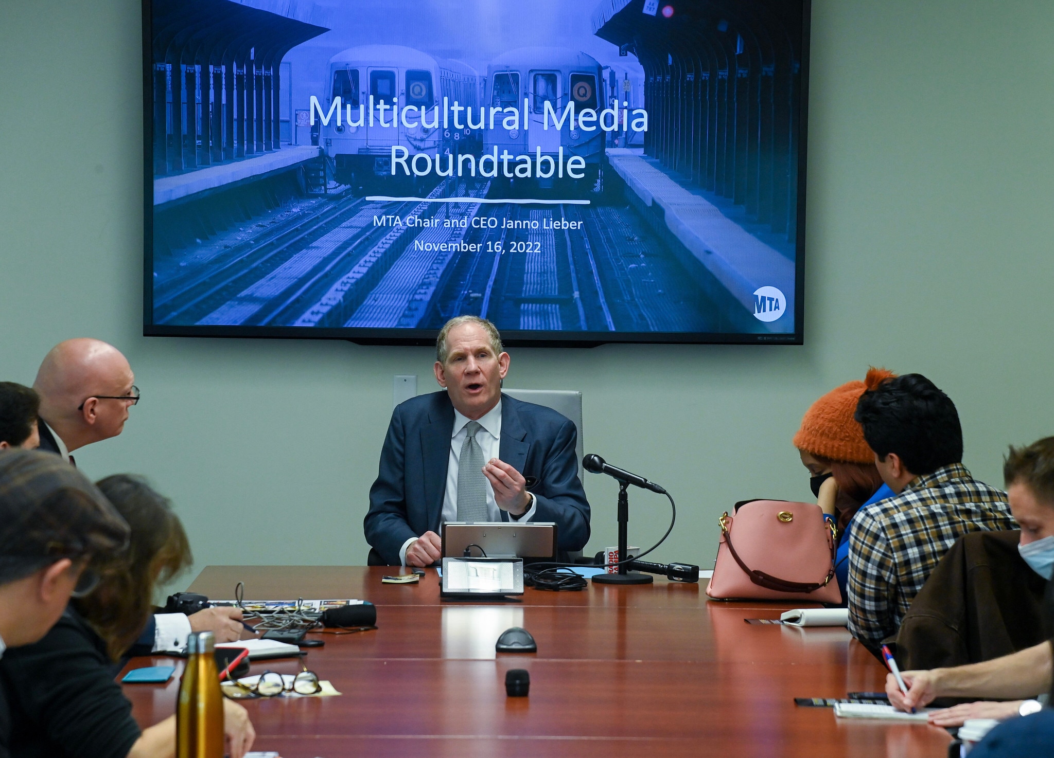 Metropolitan Transportation Authority (MTA) leaders today participated in the Authority’s second multicultural and community media roundtable event this year. 