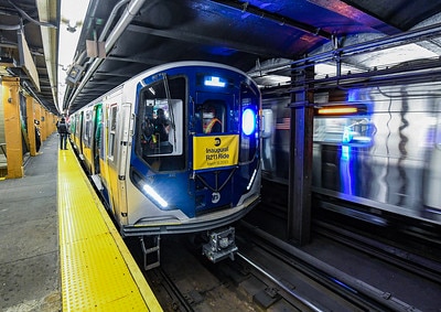 First R211 Subway Cars Roll Into Service on the A Line 