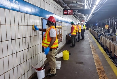 MTA Completes Re-NEW-vation of Grand St BD Subway Station, Latest of 50 by End of Year 