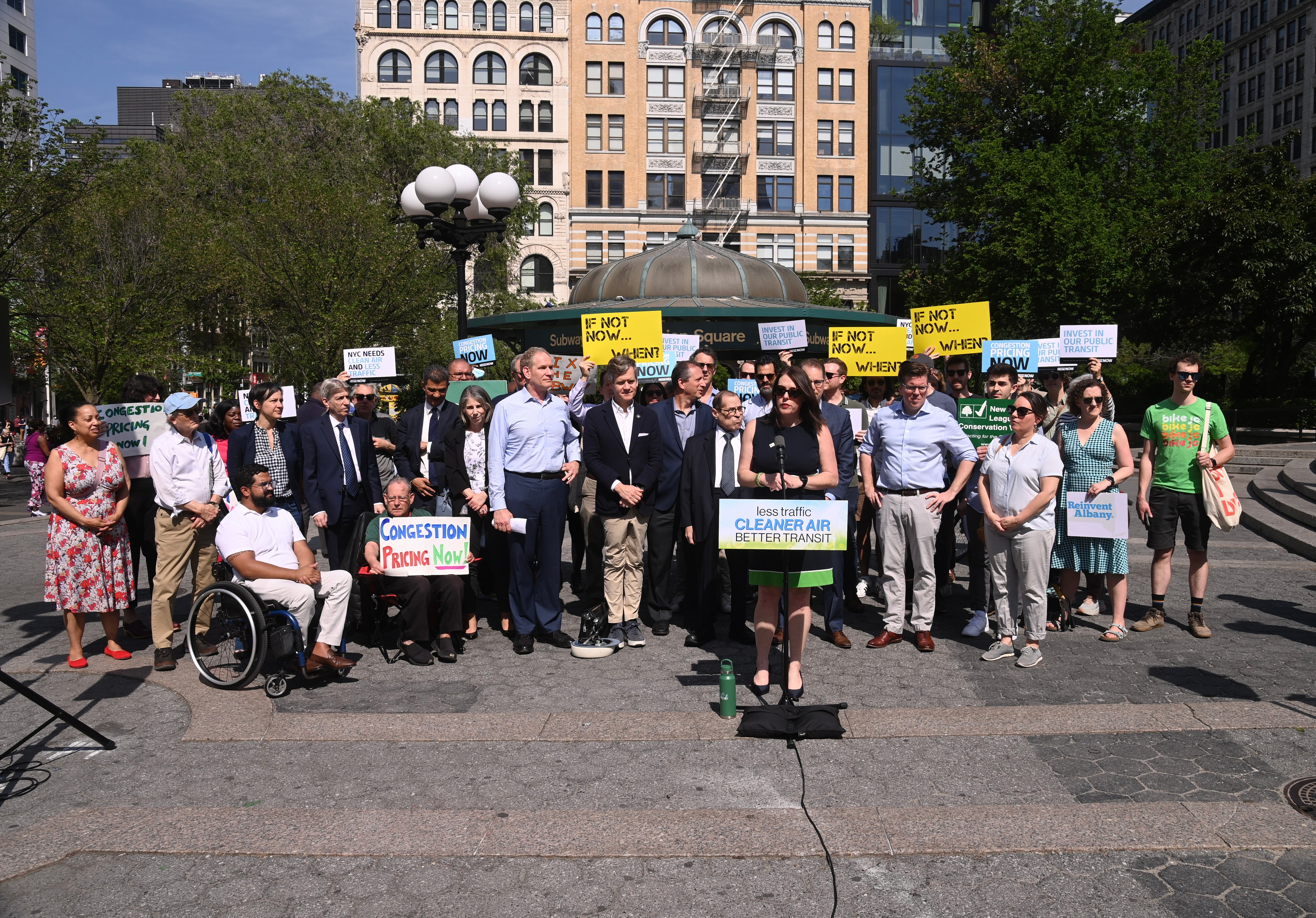 MTA Chair and CEO Lieber Makes Remarks at Pro-Transit Rally Supporting Congestion Pricing