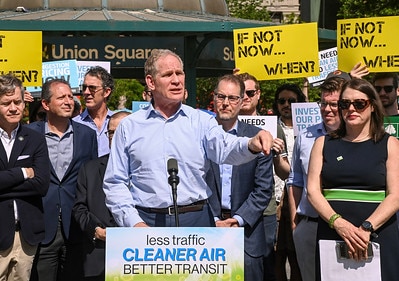 TRANSCRIPT: MTA Chair and CEO Lieber Makes Remarks at Pro-Transit Rally Supporting Congestion Pricing