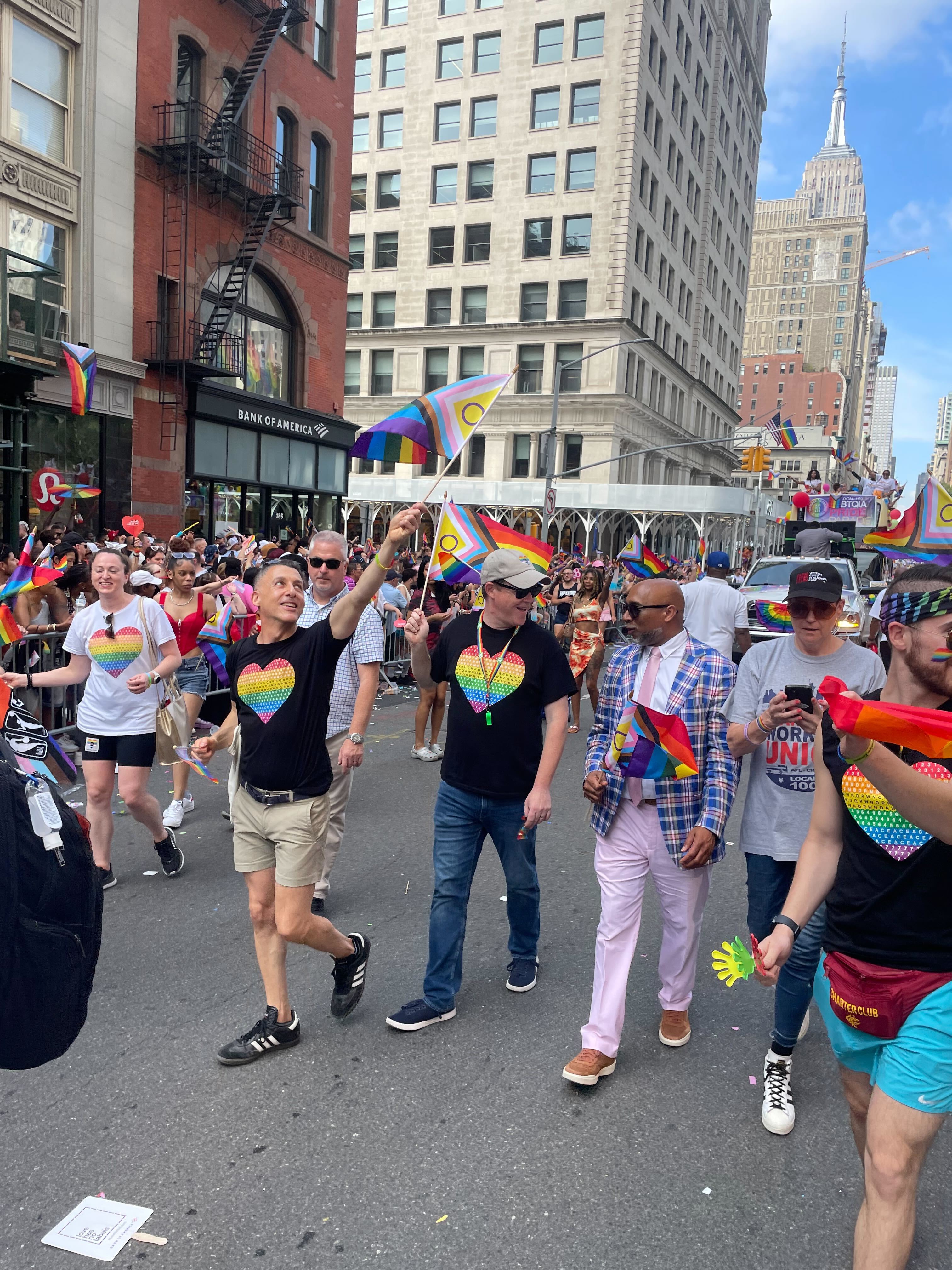 PHOTOS: New York City Transit Celebrates LGBTQ+ Pride Month with Contingent Marching in Annual Parade