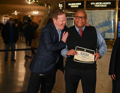 PHOTOS: MTA Leadership Recognize Frontline Employees for Outstanding Customer Service 