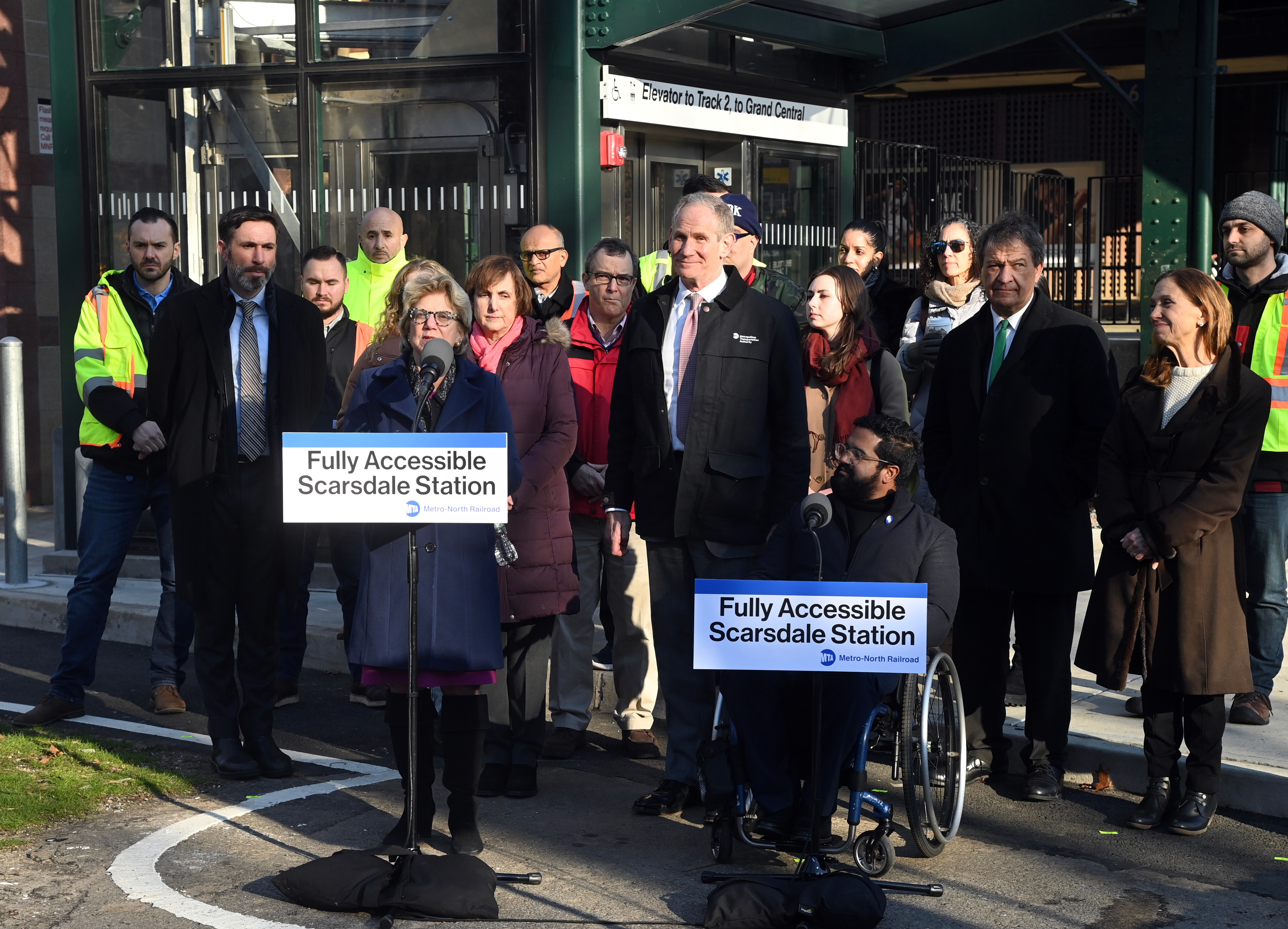 Scarsdale Station Becomes Second Metro-North Station to Be Made Fully Accessible This Year