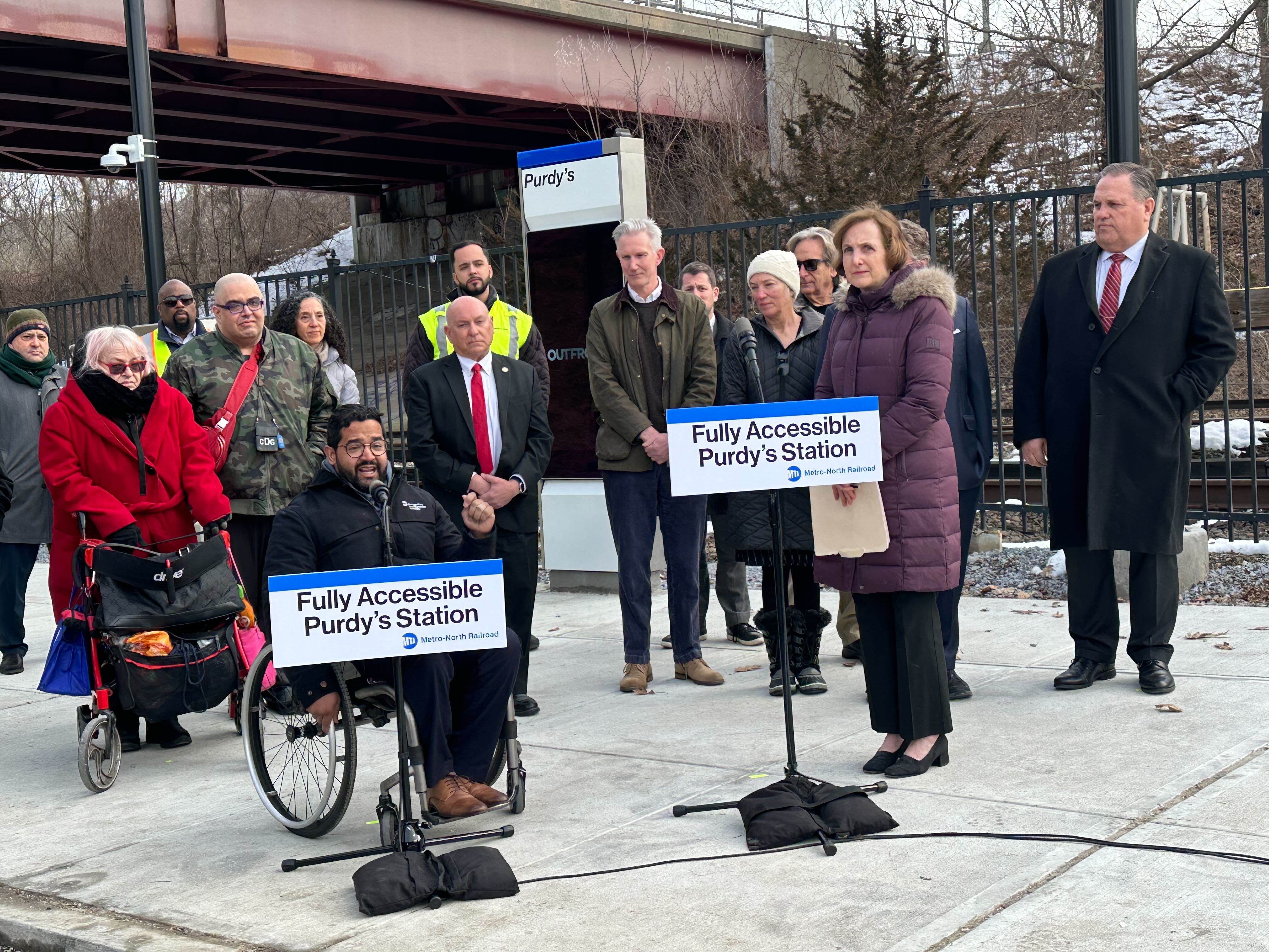 MTA Announces Purdy’s Station Becomes Third Metro-North Station to Be Made Fully Accessible This Year 