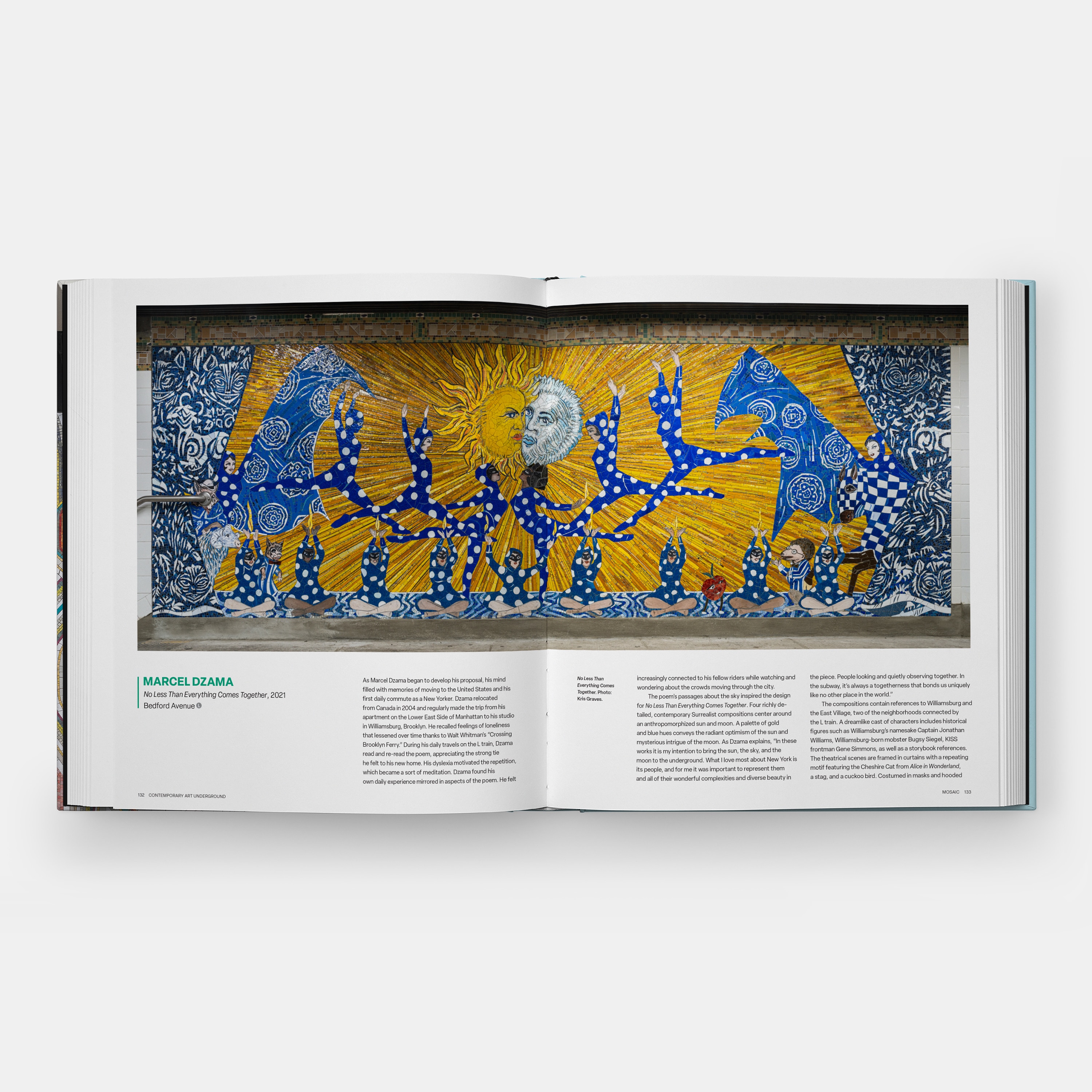 preview of pages 132-133 of new book, Contemporary Art Underground ft art by Marcel Dzama