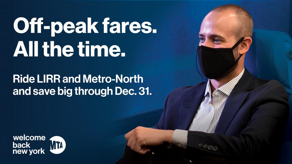 Off-Peak fares all the time